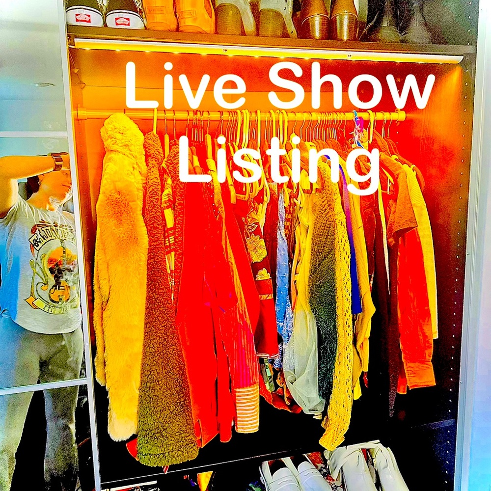Live Posh Show Listing